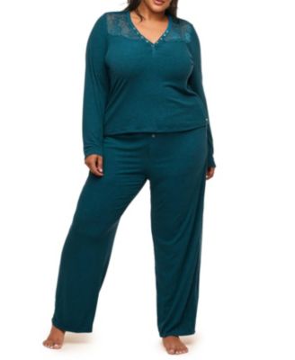 Adore Me Zahra Women's Plus-Size Pajama Lounge Set