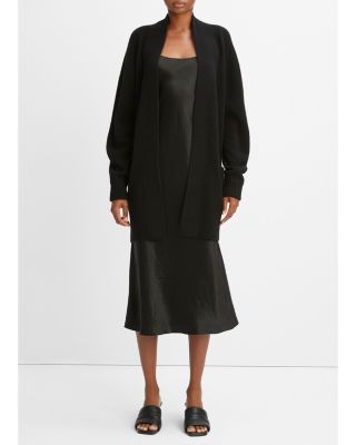 Cashmere Open Front Cardigan Sweater