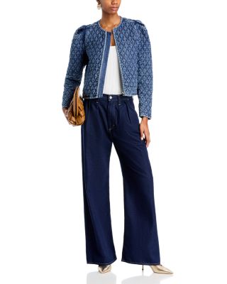 Quilted Denim Jacket - Exclusive