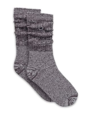 Rib Knit Crew Socks