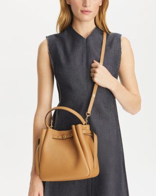Romy Leather Bucket Bag