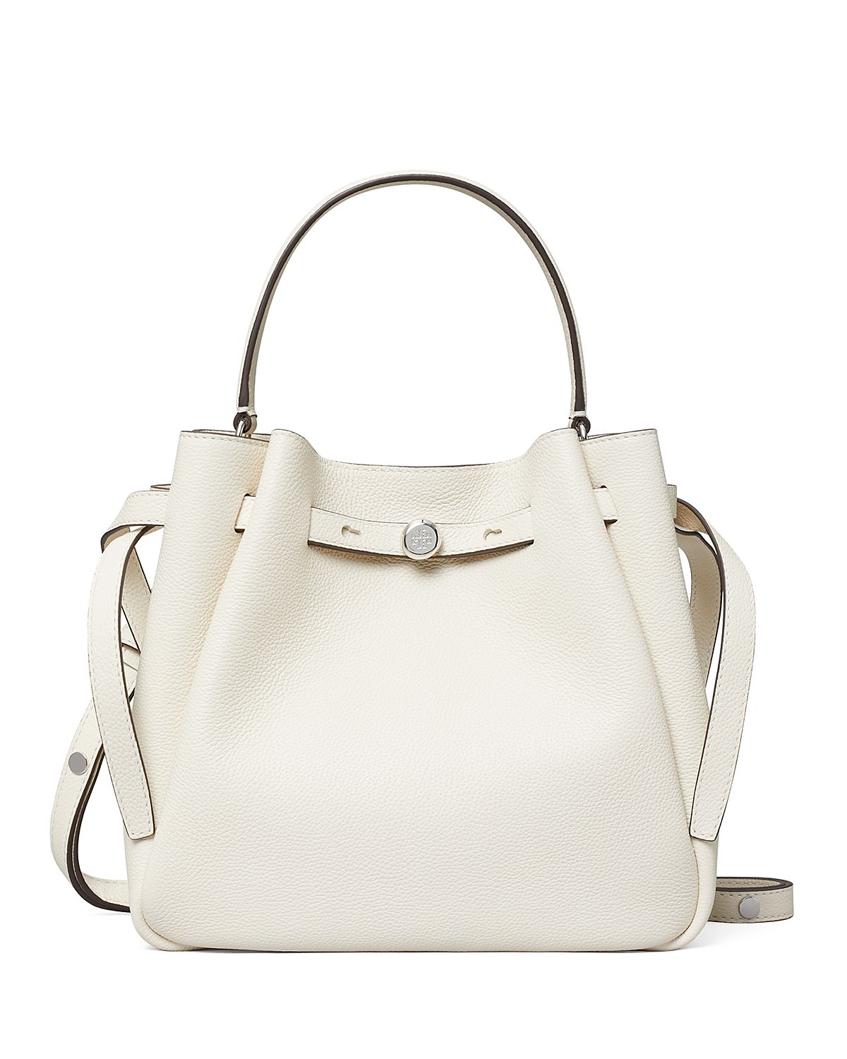 Tory Burch Romy Leather Bucket Bag