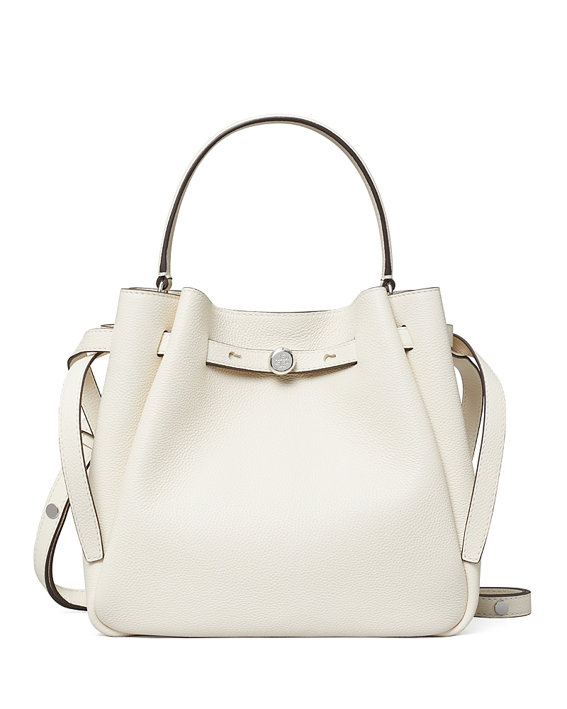 Tory Burch Romy Leather Bucket Bag · NO SIZE