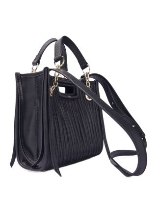 Mini Quilted Leather Tote 