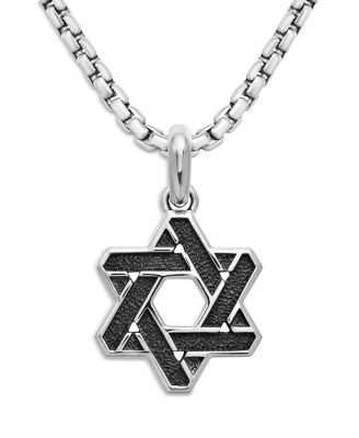 Sterling Silver Star of David Pendant