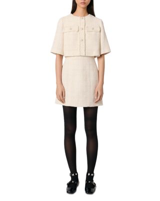 Tweed 2-in-1 Short Dress