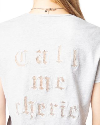 Story CL Fishnet Call Me Tee