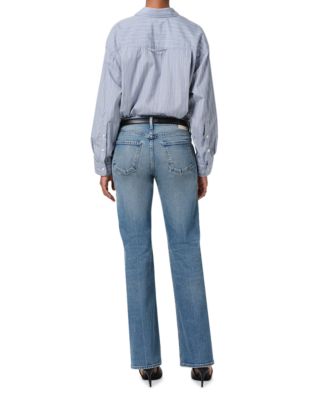 Genova Low Slung Bootcut Jeans in Clairo