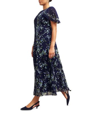 Rosella Flutter Sleeve Dress