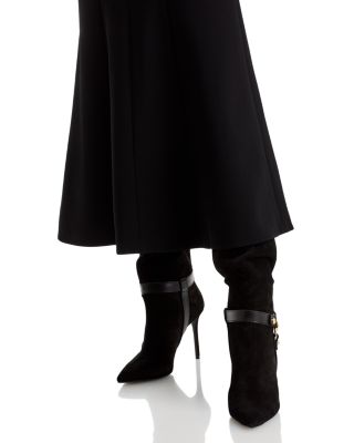 black evening maxi dresses Wisteria Slinky Maxi Dress With Scarf