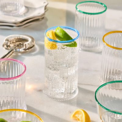 Nell Highball Glass, Watercress