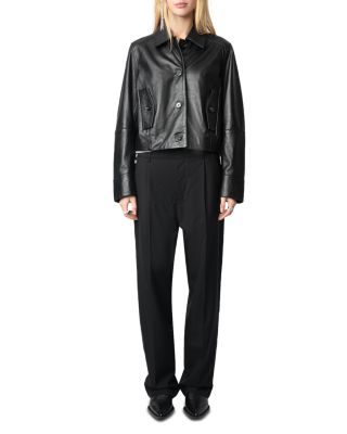 Liston Smooth Leather Jacket