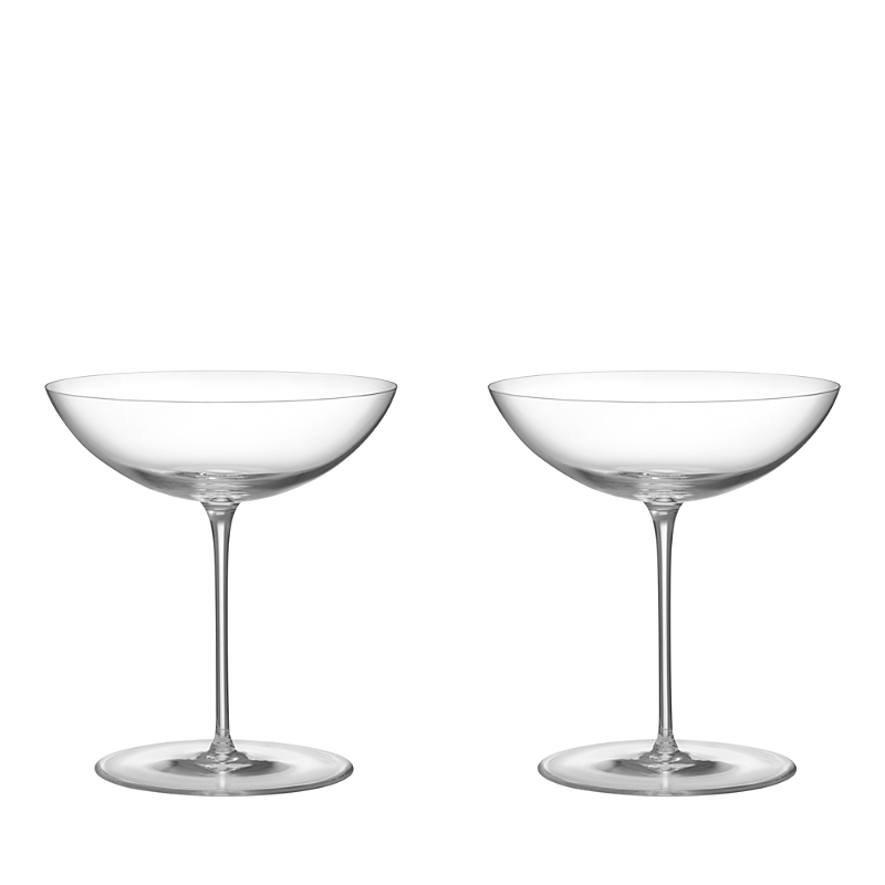 Orrefors Geometry Cocktail Glass, Set Of 2