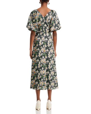 Cosmo Flowers Brenton Midi Dress