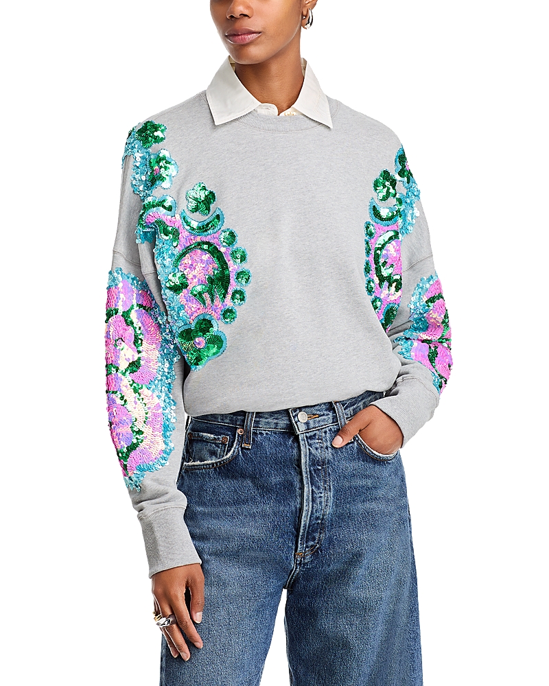 Essentiel Antwerp Hecrazy Sweatshirt In Nimb Cloud