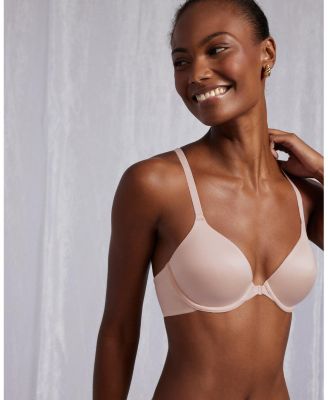 Future Foundation Lace-Racerback Front-Close Contour Bra