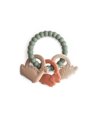 Mushie - Dino Teething Ring