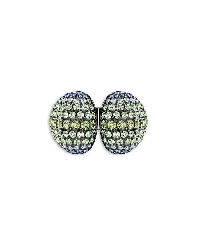 Swarovski Sublima Cocktail Ring In Green