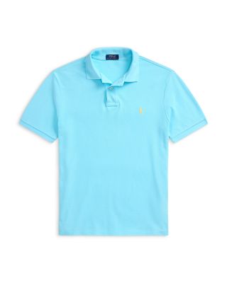 Custom Slim Fit Mesh Polo Shirt
