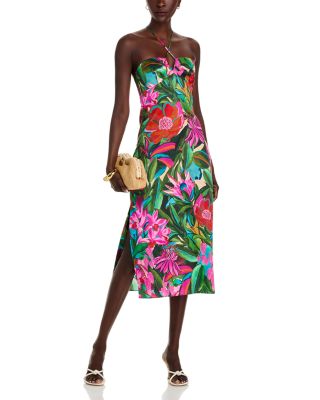 Jardin de Reve Multi Midi Dress