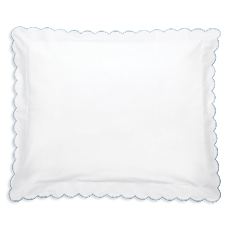 Matouk Dakota Percale King Sham In Light Blue