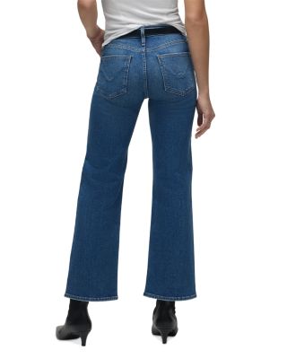 Rosie High Rise Wide Leg Ankle Jeans in Upscale