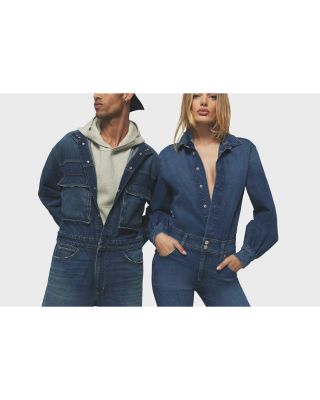 The Designer Denim Jumpsuit