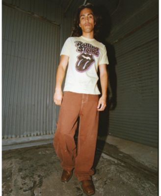 Unisex The Rolling Stones Logo Vintage Tee