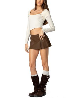 Sorrel Asymmetric Knit Top