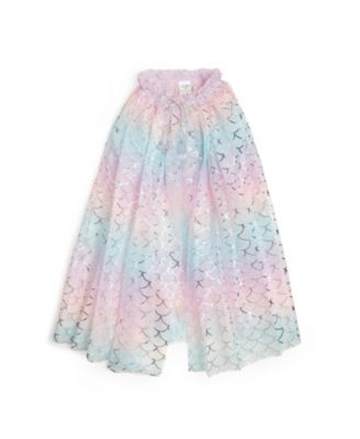 Sweet Wink - Girls' Mermaid Ombre Cape - Age 3+ Years