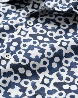 Palliser Bay Regular Fit Short Sleeve Linen Shirt 