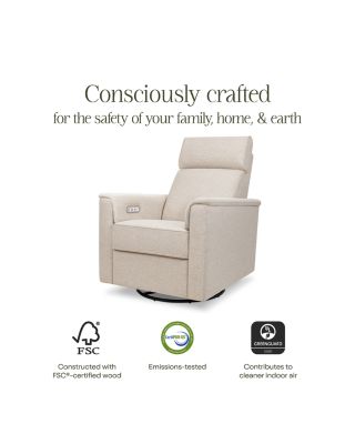 Willa Plus Power Recliner and Swivel Glider with Adjustable Power Headrest