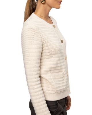 Pointelle Knitted Jacket