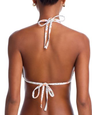 Smocked Triangle Bikini Top - Exclusive