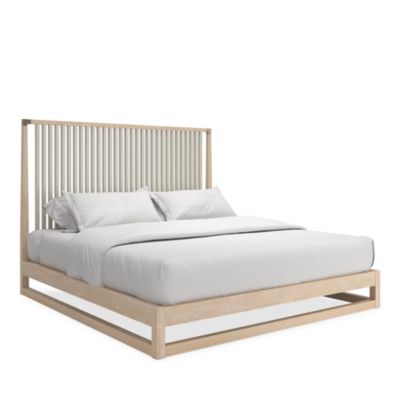 Pinstripe Slatted Bed