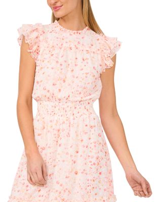 Flutter Sleeve Midi Dress