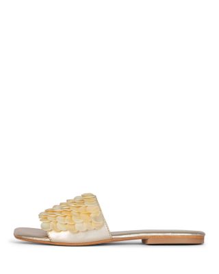 Women's Fishy Beaded Slide Sandals
