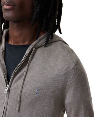 Mode Merino Wool Slim Fit Full Zip Hoodie