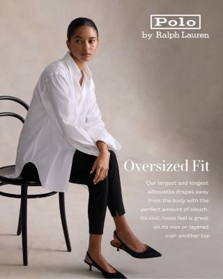 Oversized Fit Long Sleeve Cotton Shirt