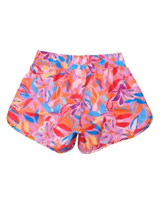 Girls' Blooming Sunset Sustainable Board Shorts - Little Kid, Big Kid