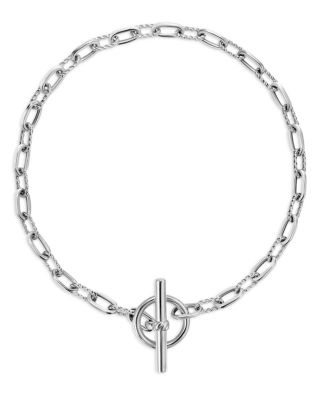 DY Madison&reg; Toggle Chain Bracelet in Sterling Silver