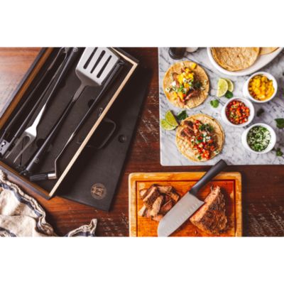 Brothers&amp;reg; BBQ Carbon 6 4-Pc. Grill Set