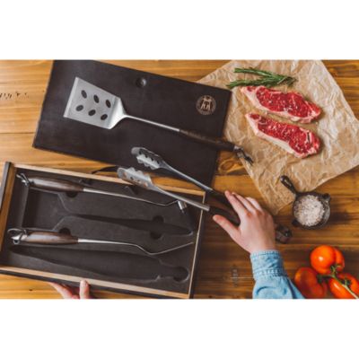BBQ Ash 4-Piece Grill Set