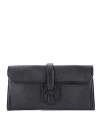 Pre-Owned HERMES 29 Jige Elan Clutch Epsom