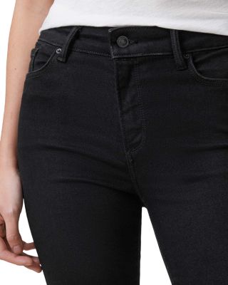 Miller Size Me High Rise Skinny Jeans in Black
