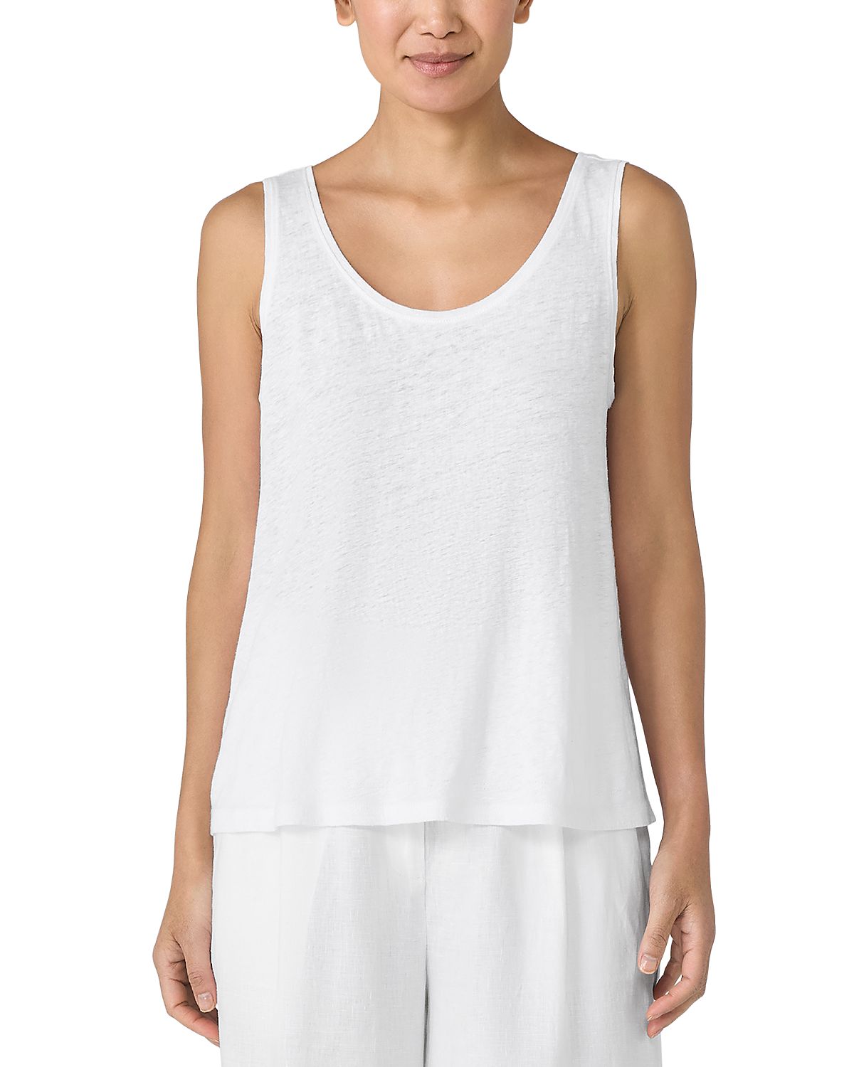 Eileen Fisher Scoop Neck Tank Top