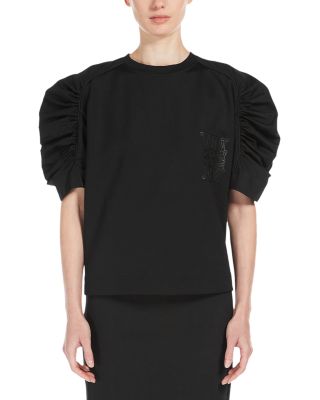 Max Mara - 2 Mantide Ruched Sleeve Tee