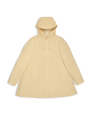 Hooded A-Line Rain Jacket