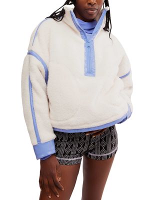 FP Movement Mountain High Shine Half Zip Sweatshirt