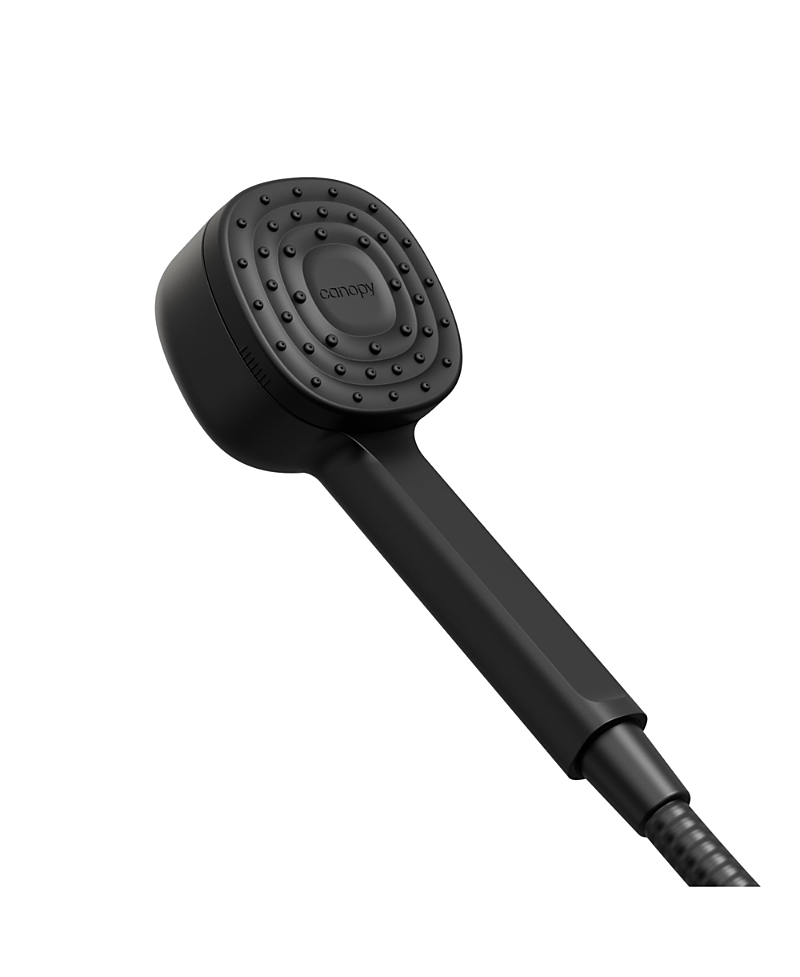 Canopy Filtered Showerhead In Black